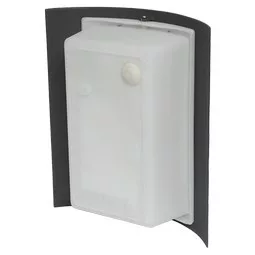 Ultralux Kültéri fali lámpatest, IP44, E27, grafit