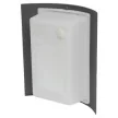 Ultralux Kültéri fali lámpatest, IP44, E27, grafit