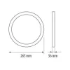   Ultralux Keret a 18W-os LPRB1827, LPRB1842 LED panelek felületi felszereléséhez