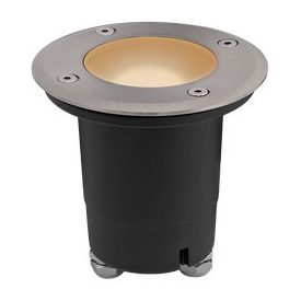 Ultralux Földbe süllyesztett lámpatest, IP65, GU10, inox