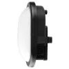   Ultralux LED vízálló mennyezeti lámpa IP44 4200K 220V 120 10W fekete