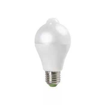 Ultralux LED PIR izzó 6W E27 4200K