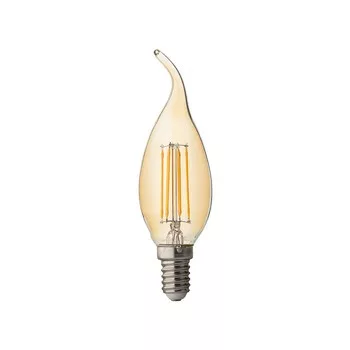   Ultralux LED fényerőszabályozható izzólámpa sárga E14 220-240V AC 4W