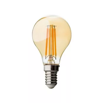   Ultralux LED fényerőszabályozható izzólámpa sárga E14 220-240V AC 4W