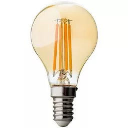 Ultralux LED fényerőszabályozható izzólámpa sárga E14 220-240V AC 4W