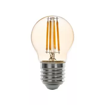   Ultralux LED fényerőszabályozható izzólámpa sárga E27 220-240V AC 4W