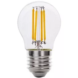 Ultralux LED fényerőszabályozható izzólámpa semleges E27 220-240V AC 4W