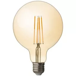 Ultralux LED fényerőszabályozható izzólámpa sárga E27 220-240V AC 4W