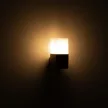 Ultralux Kültéri fali lámpatest, IP65, E27, grafit