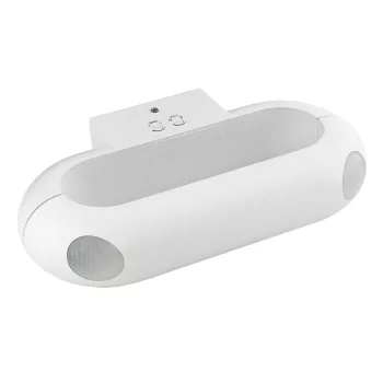   Ultralux Led Lámpa, két PIR mozgásérzékelővel, 18W, 1300lm, IP65, 2X90°, 