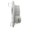   Ultralux LED-es IP44 6,5W 2700K, szatén nikkel, IP44 6,5W 2700K