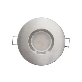   Ultralux LED-es IP44 6,5W 4200K, szatén nikkel, IP44 6,5W 4200K