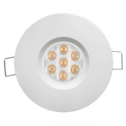 Ultralux LED-es irányított IP44 6,5W 2700K 45, fehér, fehér