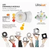   Ultralux LED modul dimmelhető (beépíthető Spot), 6W, 3000K-6500K, 220-240V, IP44