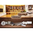 Ultralux Mini LED lefelé világító beépíthető kerek 4W, 4200K, 220-240V AC, IP44, króm, króm