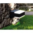 Ultralux lámpa, 9W, 2700K, IP65, , grafit, szögletes