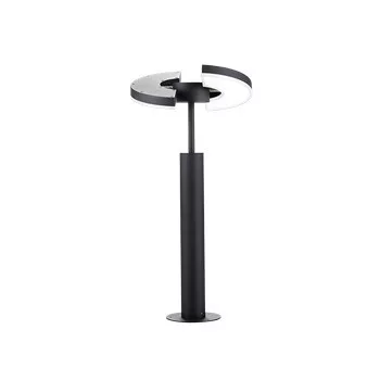   Ultralux LED kerti világítótest 2x6W, 2700K, IP65, grafit, grafit