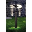 Ultralux LED kerti világítótest 2x6W, 2700K, IP65, grafit, grafit