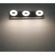 Ultralux LED fürdőszoba világítótest, 3x5W, 2700K, króm, IP44