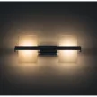 Ultralux LED-es fali lámpatest, 2x5W, 2700K, króm, IP20