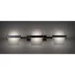 Ultralux LED-es fali lámpatest, 3x5W, 4200K, króm, IP20