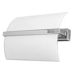 Ultralux LED-es fali lámpatest, 4x5W, 2700K, króm, IP20