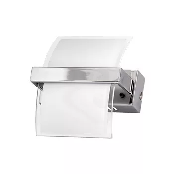Ultralux LED-es fali lámpatest, 5W, 2700K, króm, IP20