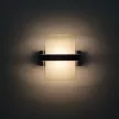 Ultralux LED-es fali lámpatest, 5W, 2700K, króm, IP20