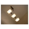 Ultralux LED-es függő lámpatest, 3x5W, 2700K, króm, IP20