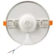 Ultralux LED panel beépítésre, állítható rögzítéssel, kerek, 18W, 4200K, 220-240V AC