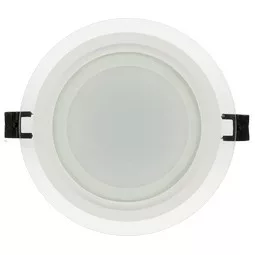 Ultralux LED üvegpanel kerek beépítéshez, 18W, 4200K, 220V-240V AC, IP44