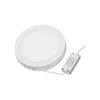   Ultralux LED panel felszíni szereléshez, kerek, 12W, 2700K, 220V-240V AC