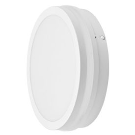   Ultralux LED mennyezeti lámpa, 24W, 3000K/4000K/6500K, 220V-240V AC, IP54, fehér