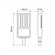 Ultralux LED utcai lámpa 220V 30W 4200K IP66