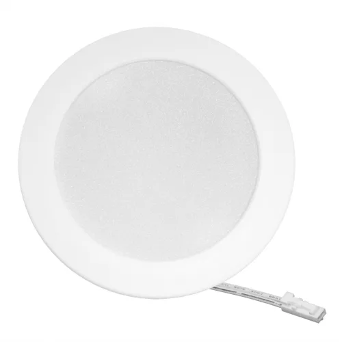 Ultralux LED beépíthető spotlámpa, 4W, 3000K/4000K/6500K, 380lm, 12V DC, IP44, 70X18mm, Kivágási méret: 55-58mm, kerek, fehér
