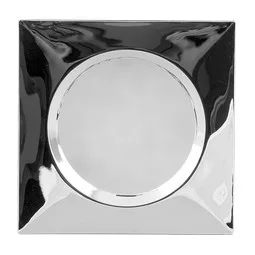 Ultralux LED lámpa, beépíthető, 1,5W, 4000K, 100lm, IP20, 12V DC, króm