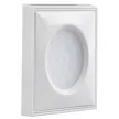Ultralux LED-es szekrényvilágítás beépítésre/felületre, négyzet alakú 1,5W, 4000K, 12V DC, fehér