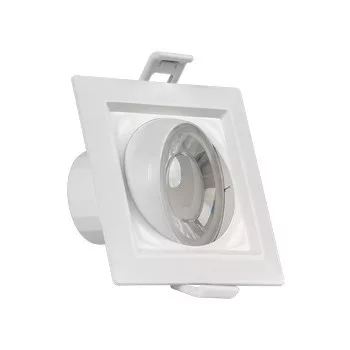  Ultralux LED lefelé világító mozgatható négyzet alakú 8W 4200K