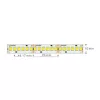   Ultralux Professzionális LED szalag meleg fehér 5m 24V DC 240LED/m 19.2W/m SMD2835 1600lm/m