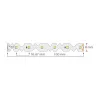   Ultralux Professzionális LED szalag meleg fehér 5m 9.6W/m SMD2835