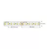   Ultralux Professzionális LED szalag meleg fehér 5m 24V DC 120 9,6W/m 120/m SMD3528