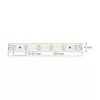   Ultralux Professzionális LED szalag meleg fehér 5m 24V DC 120 4.8W/m 60/m SMD3528