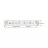   Ultralux Professzionális LED szalag RGB + 4200K 5m 24V DC 19.2W/m 60LED/m SMD 5050