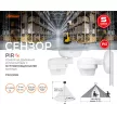 Ultralux mozgásérzékelő (falra/mennyezetre), 360°, 12m, IP65, fehér