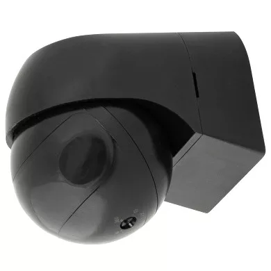 Ultralux mozgásérzékelő fekete lencsével, 180°, 12m, IP44, fekete
