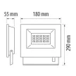 Ultralux LED professzionális reflektor 220V 50W 50W 5000K IP65