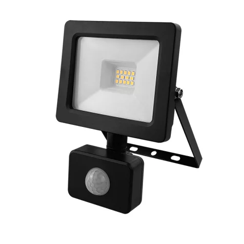 Ultralux LED Slim reflektor mozgásérzékelővel, 10W, 4000K, 810lm, IP44