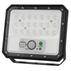 Ultralux LED napelemes, mozgásérzékelős reflektor, 5W, IP65, 5500K, 800lm, 90°, SMD3030