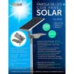 Ultralux LED napelemes utcai lámpa 30W 4000K IP66