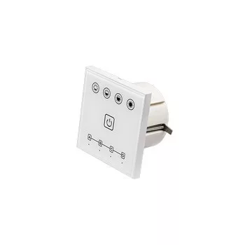   Ultralux Intelligens 2.4G RF TOUCH fali panel LED világításhoz, 4 zóna